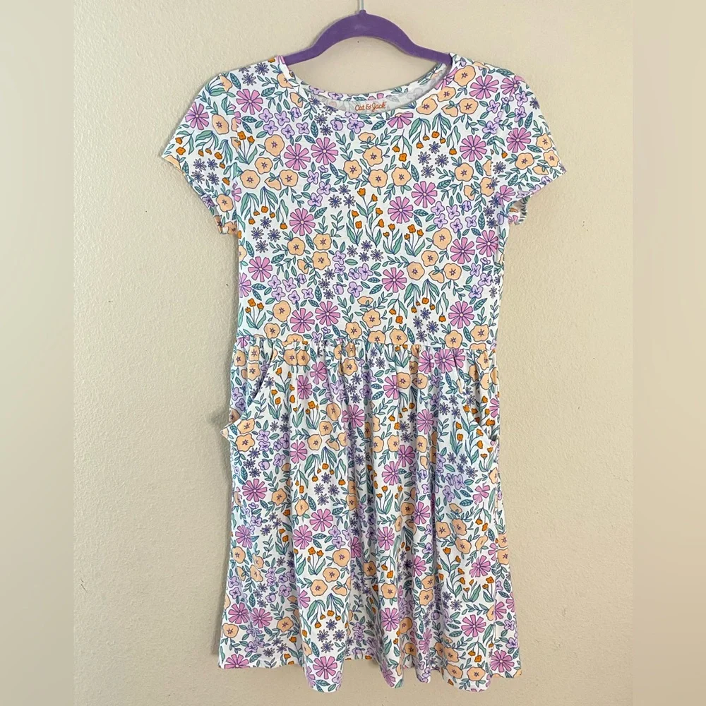 🌸3/$30🌸 Cat & Jack Girls’ Floral Casual Dress